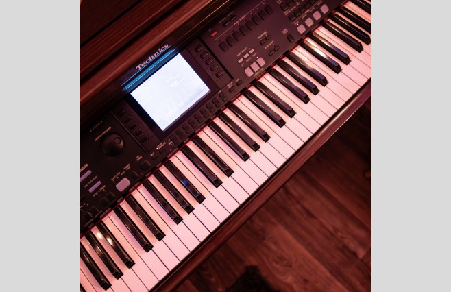 Technics SX-PR602 Satin Mahogany Digital Piano, Used - Complete Package (SN:X98B2148) - Image 7